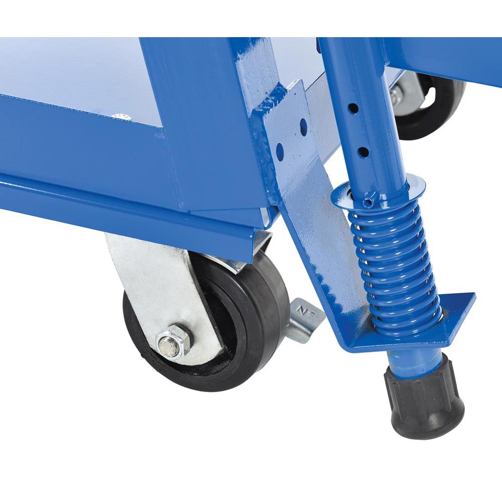 Vestil SPS-HF-2252 High Frame Cart 21.5 x 50.75 Mold-On-Rubber