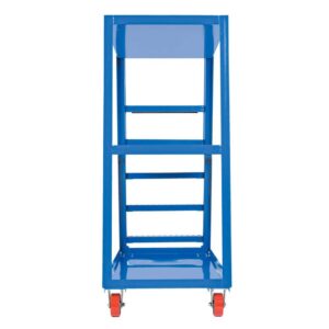 Vestil SPS-HF-2852-5PU High Frame Cart 27.5 x 51 Poly-On-Steel