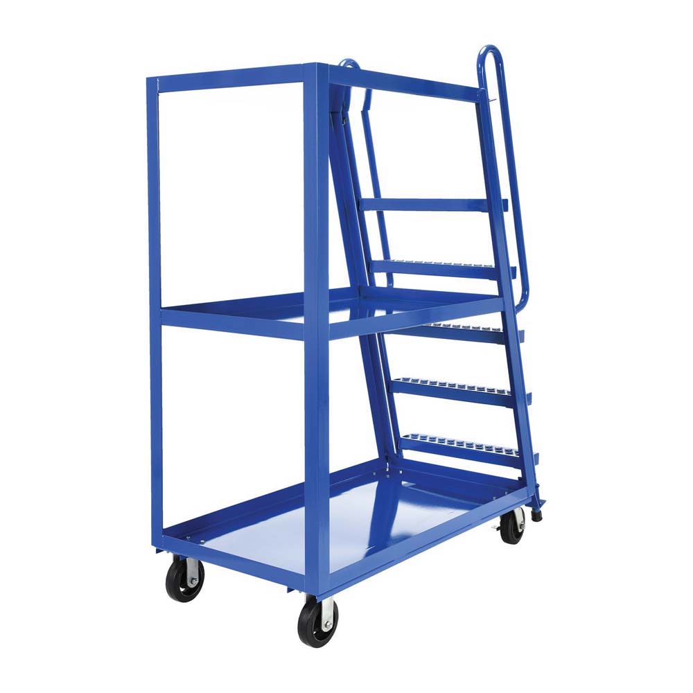 Vestil SPS-HF-2852-6MR High Frame Cart 27.5 x 51 Rubber-On-Steel