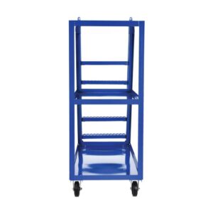 Vestil SPS-HF-2852-6MR High Frame Cart 27.5 x 51 Rubber-On-Steel