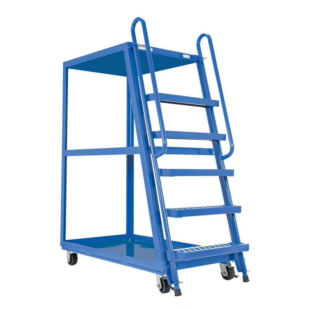 Vestil SPS-HF-2852 High Frame Cart 27.5 x 51 Mold-On-Rubber
