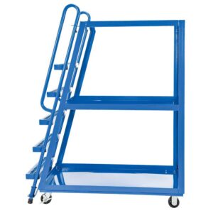 Vestil SPS-HF-2852 High Frame Cart 27.5 x 51 Mold-On-Rubber
