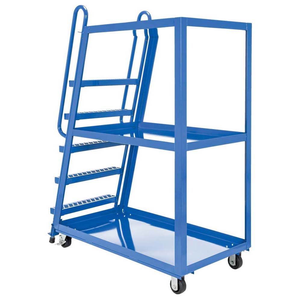 Vestil SPS-HF-2852 High Frame Cart 27.5 x 51 Mold-On-Rubber