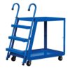 Vestil Stock Picker 2 Shelf Poly/Steel