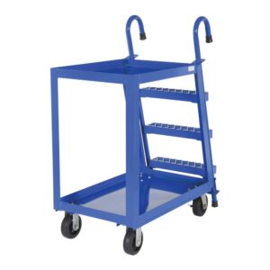 Vestil Stock Picker 2 Shelf Rubber/Steel