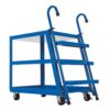 Vestil Stock Picker 3 Shelf Poly/Steel