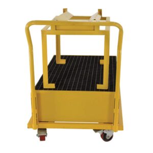 Vestil SRBC-HR-YL Yellow Spill Pallet-Horizontal 1.2K 30 x 52 x 60
