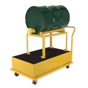 Vestil SRBC-HR-YL Yellow Spill Pallet-Horizontal 1.2K 30 x 52 x 60