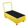 Vestil SRBC-YL-2 Yellow Spill Pallet-Vertical 1.2K 54 x 34 x 40