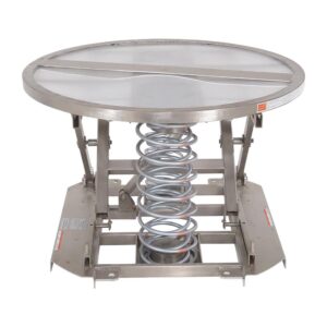 Vestil SST-45-PSS Spring Scissor Table Partial Stainless Steel 4,500