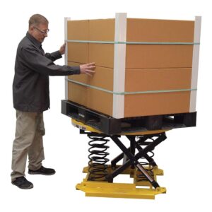 Vestil SST-45 Spring Scissor Table 4,500 LB Cap