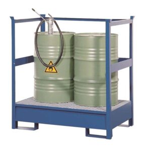 Vestil Transport Drum Pallet with Siderail