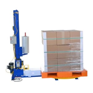 Vestil SWA-48-PMO Wrap Machine with Powered Mast 4000 LB
