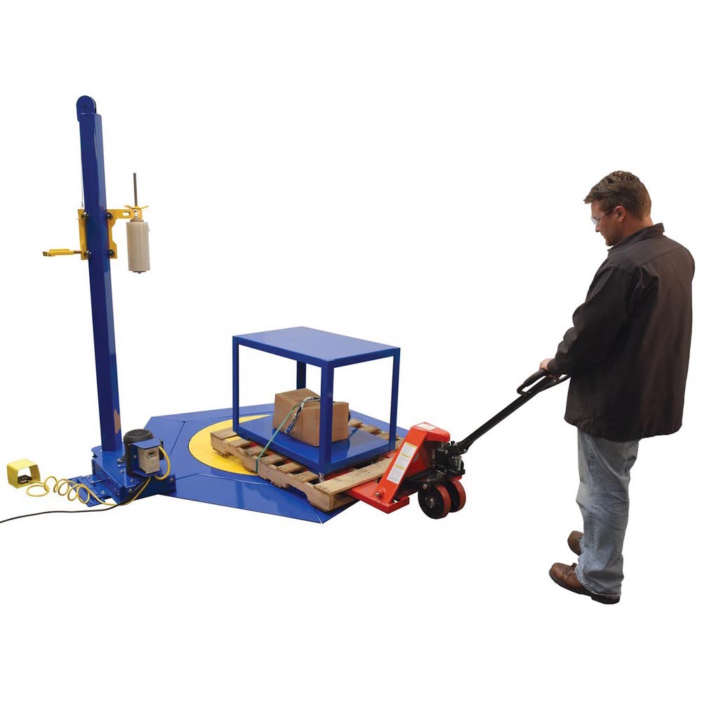 Vestil SWA-51-AR5 Semi-Auto Stretch Wrap Mach 4000 LB