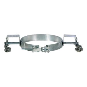 Vestil TDR-30-G Galvanized Tilting Drum Ring 30 Gallon