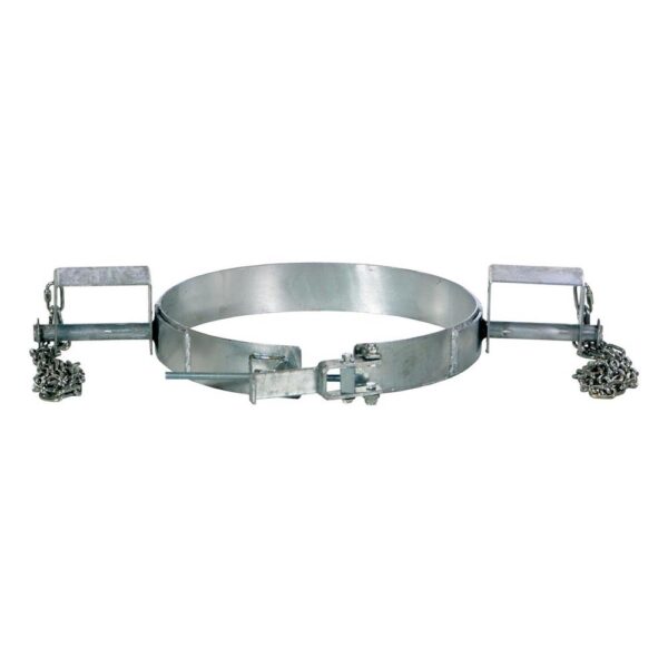 Vestil TDR30G Galvanized Tilting Drum Ring 30 Gallon Industrial
