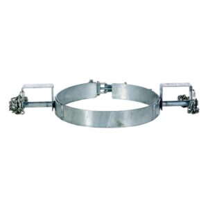 Vestil TDR-30-G Galvanized Tilting Drum Ring 30 Gallon