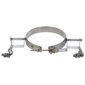 Vestil TDR-30-SS Stainless Steel Tilting Drum Ring 30 Gal