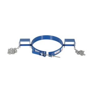 Vestil TDR-30 Blue Tilting Drum Ring 30 Gallon