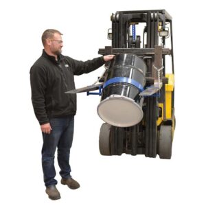 Vestil TDR-30 Blue Tilting Drum Ring 30 Gallon