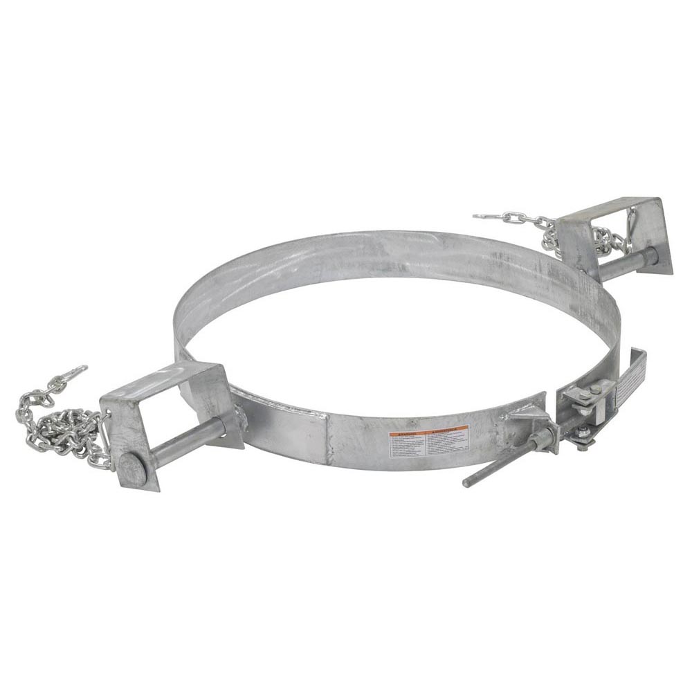 Vestil TDR-55-G Galvanized Tilting Drum Ring 55 Gallon