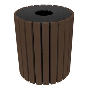 Vestil Trash Receptical Poly Round
