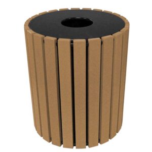 Vestil Trash Receptical Poly Round