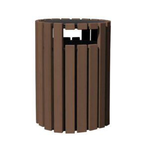 Vestil Trash Receptical Poly Rain Cap Round