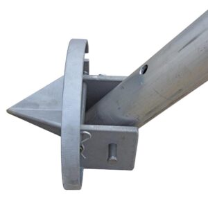 Vestil TRI-AA Aluminum Tripod Stand with Adjustable Height Legs