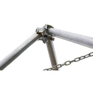 Vestil TRI-AA Aluminum Tripod Stand with Adjustable Height Legs