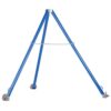 Vestil TRI-SA Steel Tripod Stand with Adjustable Height Legs