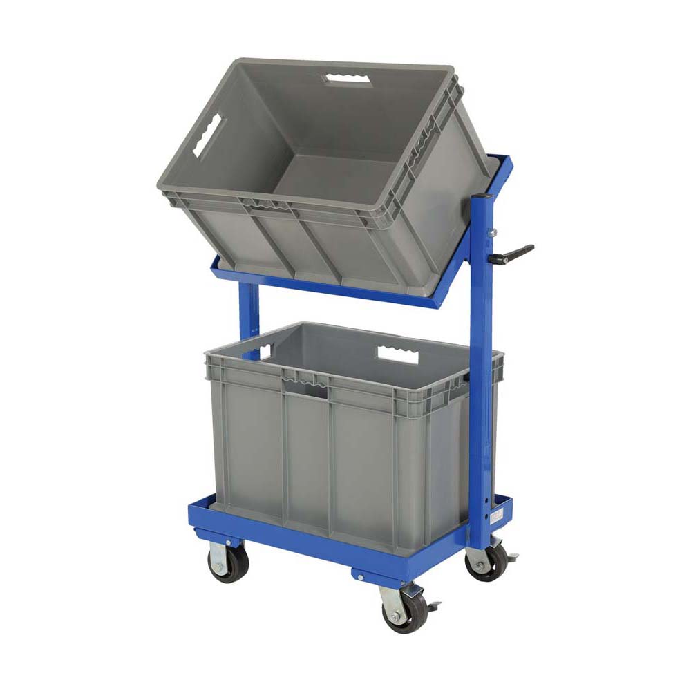 Vestil TSCT-2B Multi-Tier Cart 2 Shelf 2 Basket 200 LB