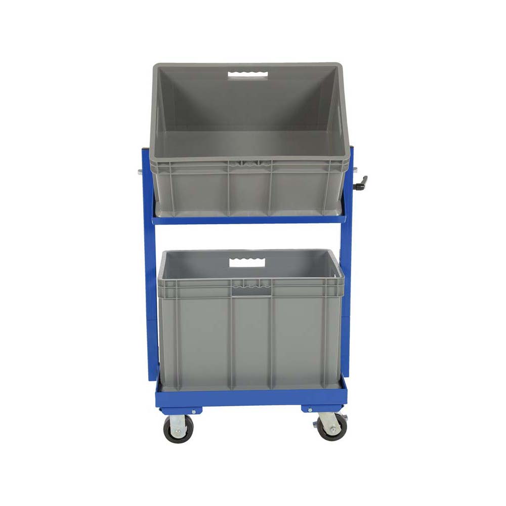 Vestil TSCT-2B Multi-Tier Cart 2 Shelf 2 Basket 200 LB