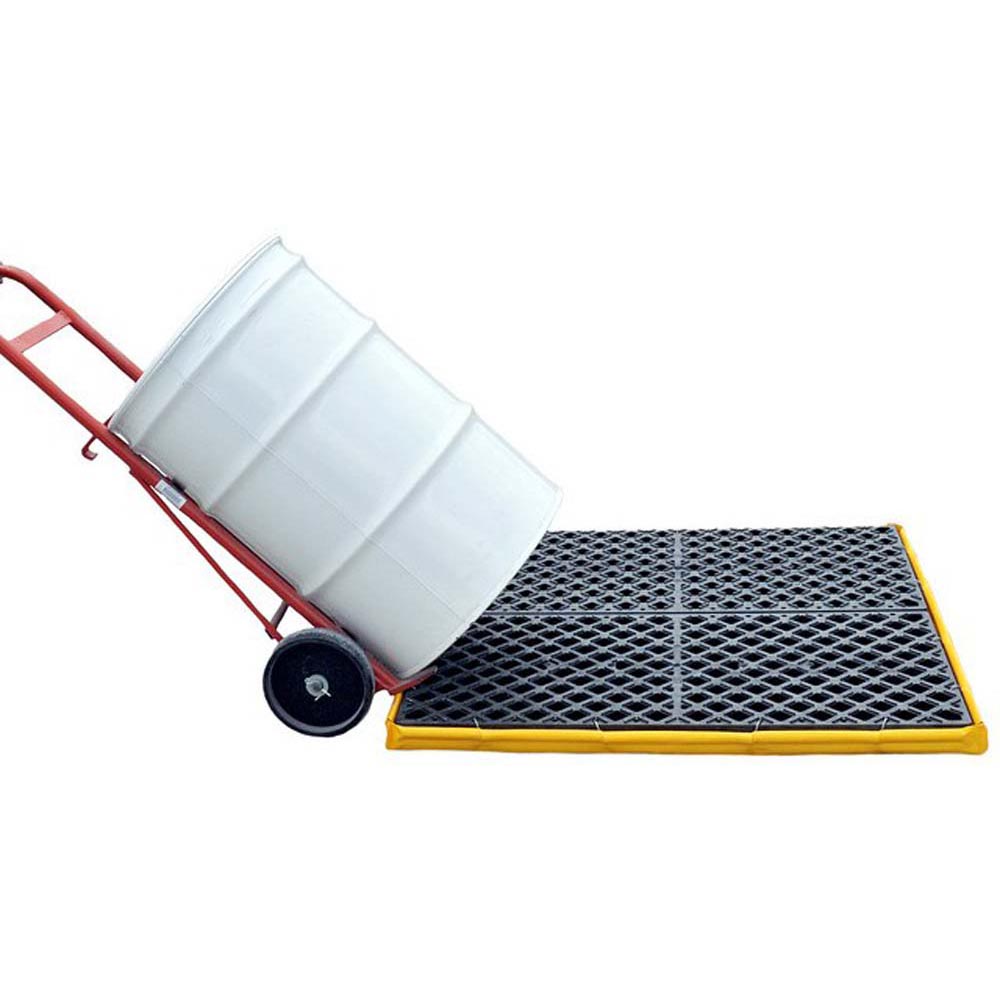 Vestil VLPUT-4848 Ultra Spill Deck Four Drum Flexible