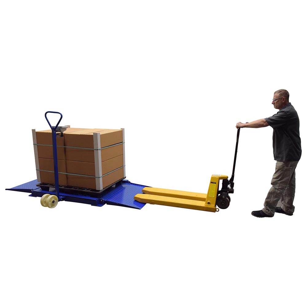 Vestil Portable Diamond Plate Scale