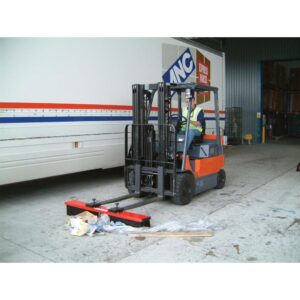 Vestil Fork Truck Mounted Sweeper with Brush