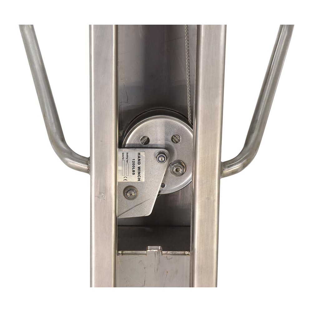 Vestil VWS-770-MBG-SS Meat Buggy Lifter/Transporter Stainless Steel