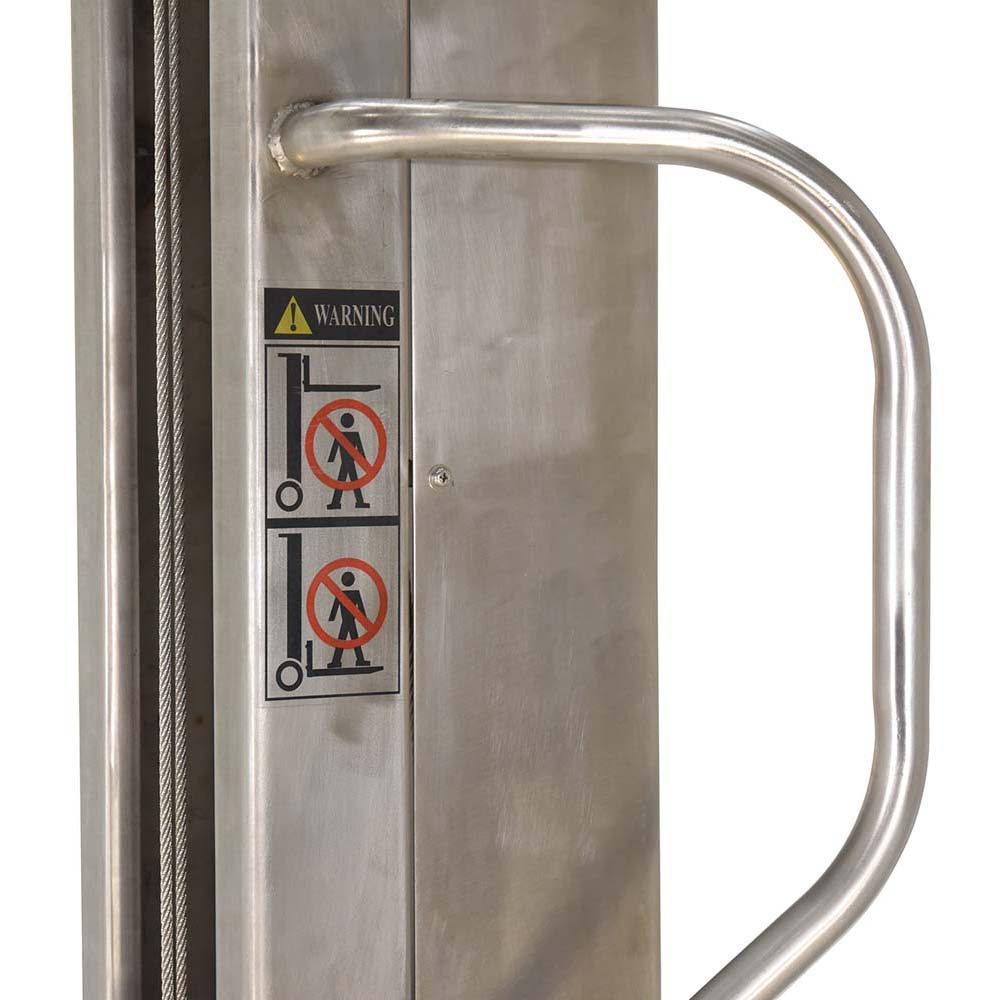 Vestil VWS-770-MBG-SS Meat Buggy Lifter/Transporter Stainless Steel