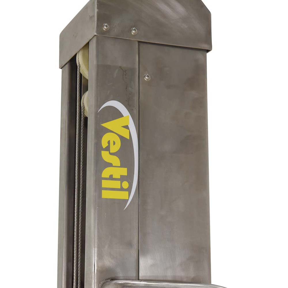 Vestil VWS-770-MBG-SS Meat Buggy Lifter/Transporter Stainless Steel