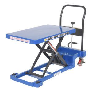 Vestil CART-400-LP-AS Steel Low Profile Scissor Lift Cart Auto Shift
