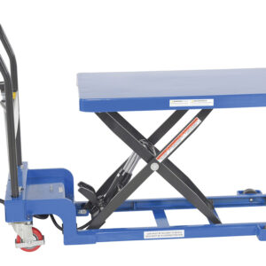 Vestil CART-400-LP-AS Steel Low Profile Scissor Lift Cart Auto Shift
