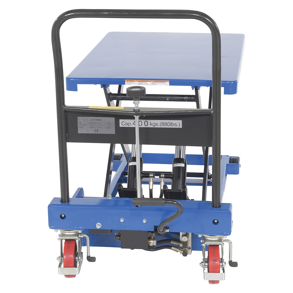 Vestil CART-900-LP-AS Steel Low Profile Scissor Carts with Auto Shift