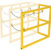 Vestil CYL-FMSR-3-EXT Steel Cylinder Barricade Extension Rack
