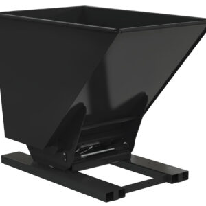 Vestil Steel Heavy Duty Hydraulic Dumping Hopper