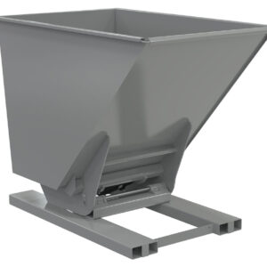 Vestil Steel Heavy Duty Hydraulic Dumping Hopper