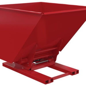 Vestil Steel Heavy Duty Hydraulic Dumping Hopper