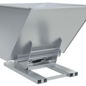 Vestil Steel Heavy Duty Hydraulic Dumping Hopper