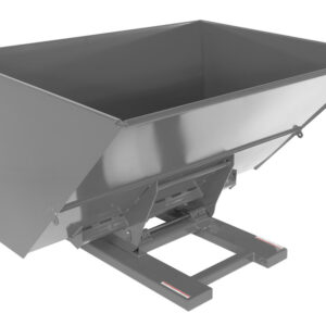 Vestil Steel Heavy Duty Hydraulic Dumping Hopper