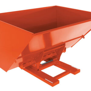 Vestil Steel Heavy Duty Hydraulic Dumping Hopper