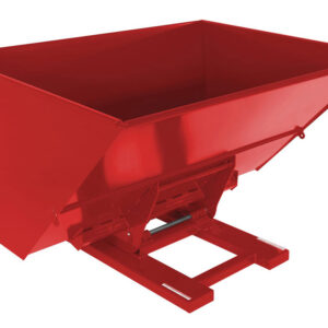 Vestil Steel Heavy Duty Hydraulic Dumping Hopper